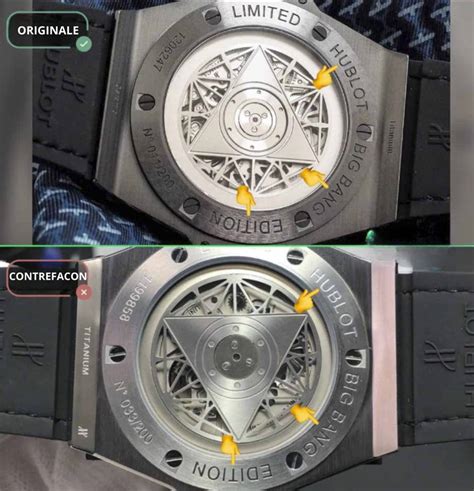 fausse montre hublot|how to identify a hublot.